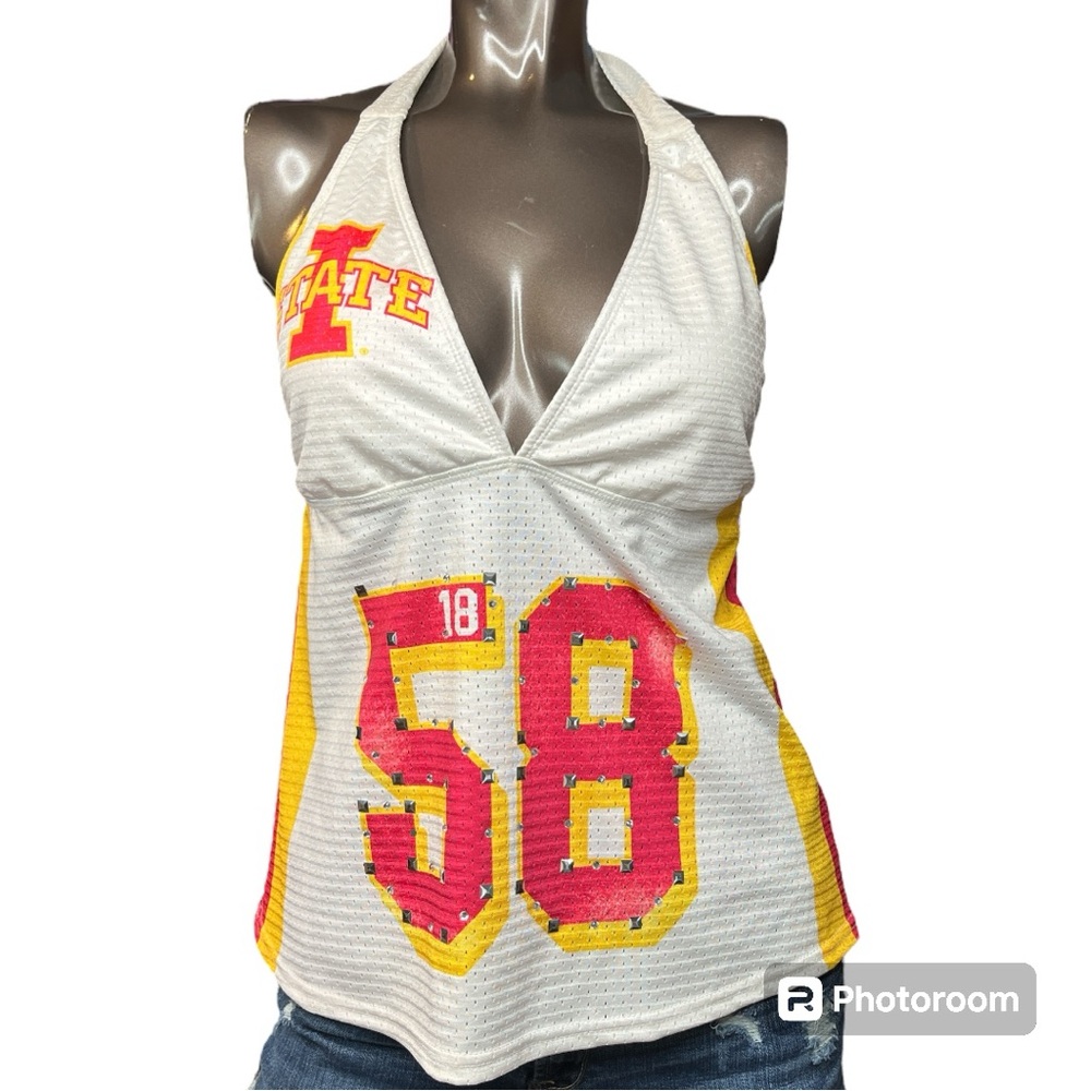 Iowa State Cyclones Bling Halter Jersey